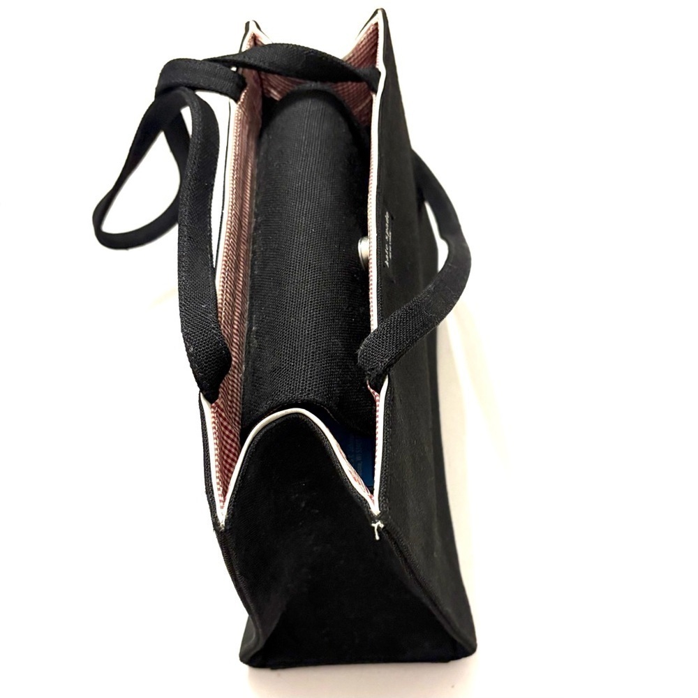 KATE SPADE Vintage Black Linen Purse - Picture 4 of 6